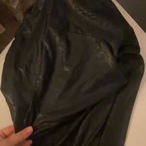 Super cute leather print leggings